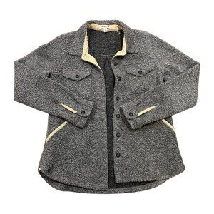 Toad & Co Boxcan Sherpa Overshirt Jacket Fuzzy Size Medium